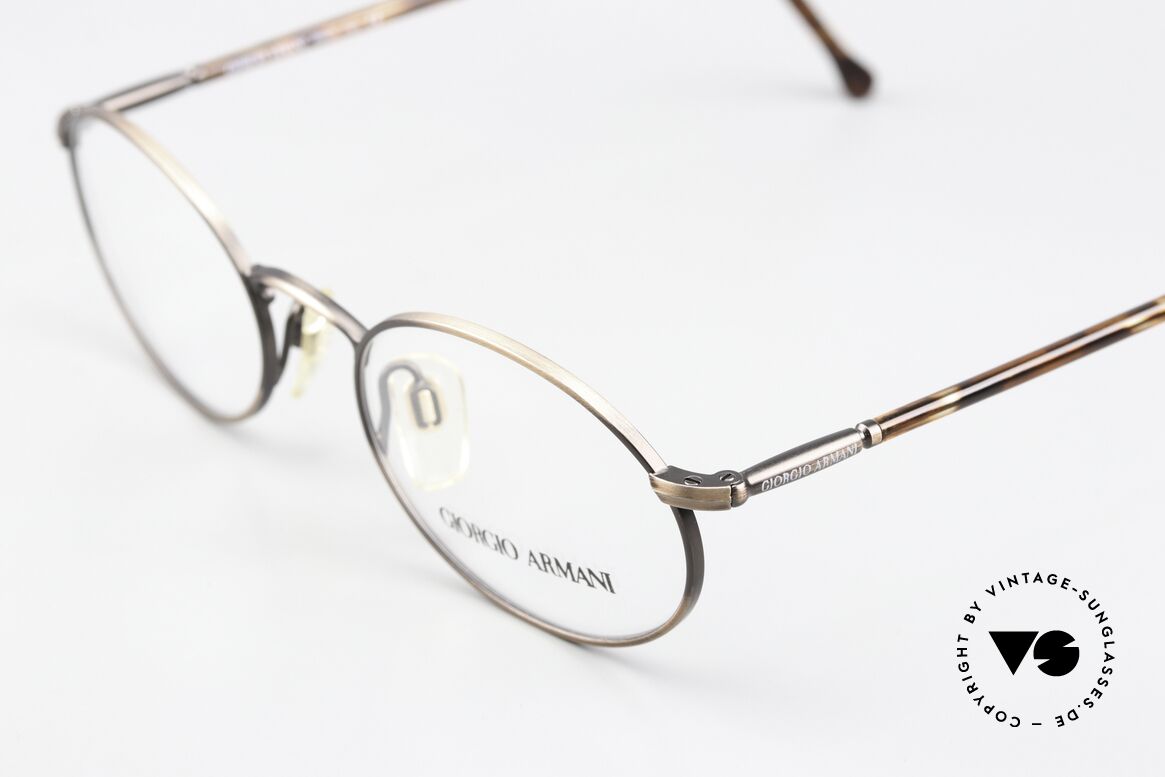 Giorgio Armani 192 Ovale Brille Federscharniere, ideale Passform dank flexibler Federscharniere, Top!, Passend für Herren und Damen Giorgio Armani 192 Ovale Brille Federscharniere, ideale Passform dank flexibler Federscharniere, Top!, Passend für Herren und Damen