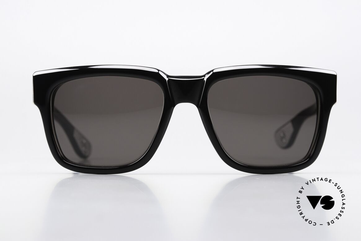 Chrome Hearts Box-Officer Herren Sonnenbrille 925er, markante Azetat-Brille mit Rockstar Attitude, Passend für Herren