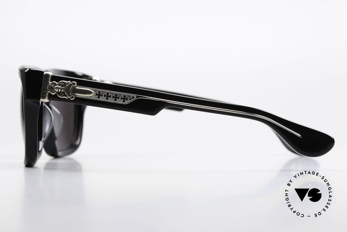 Chrome Hearts Box-Officer Herren Sonnenbrille 925er, Männer Luxusbrille in M-L Größe 56-19, 144, Passend für Herren