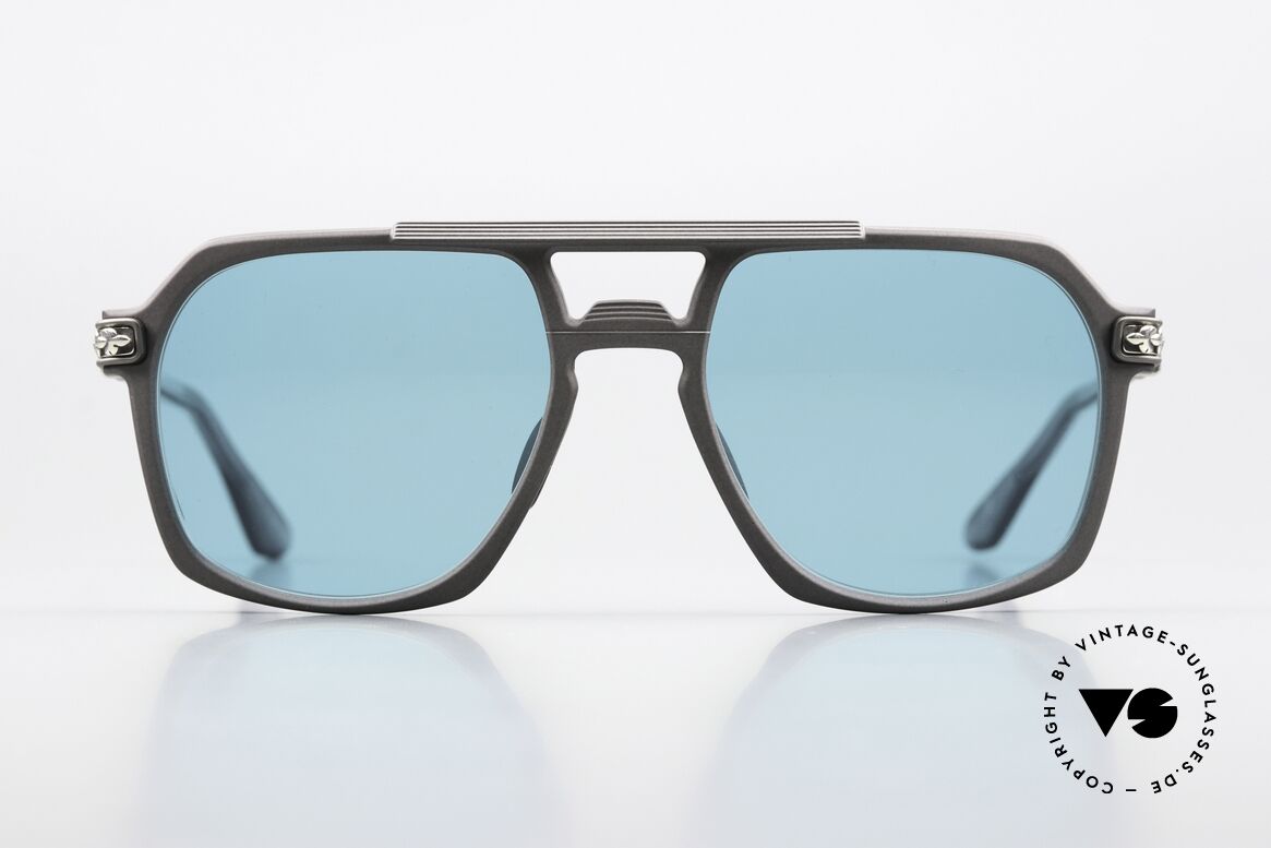 Chrome Hearts Humidititty Provokante Luxus Brille, Mod. Humidititty, PWR-FL, Größe 55/19-139, Passend für Herren