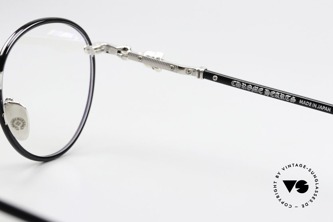 Chrome Hearts Firkin Pantobrille Sterling Silber, Größe: medium, Passend für Herren und Damen