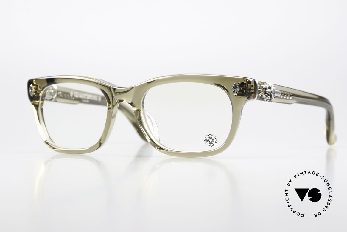 Chrome Hearts Dooable Dicke Azetatbrille Herren, dicke AZETATBRILLE von CHROME HEARTS, Passend für Herren