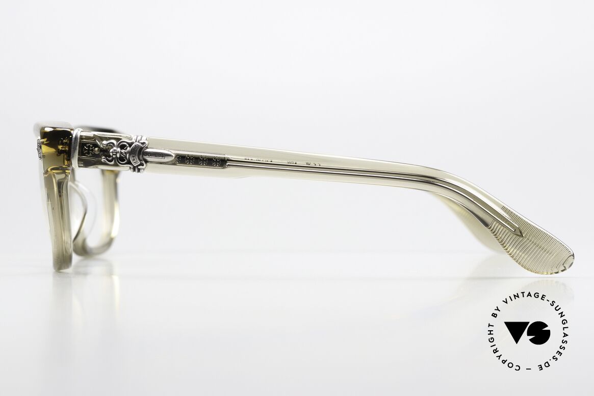 Chrome Hearts Dooable Dicke Azetatbrille Herren, ungetragenes Exemplar mit original Verpackung, Passend für Herren