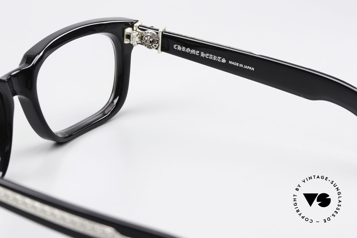 Chrome Hearts See You In Tea Herrenbrille Mit Schwertlilie, Größe: medium, Passend für Herren
