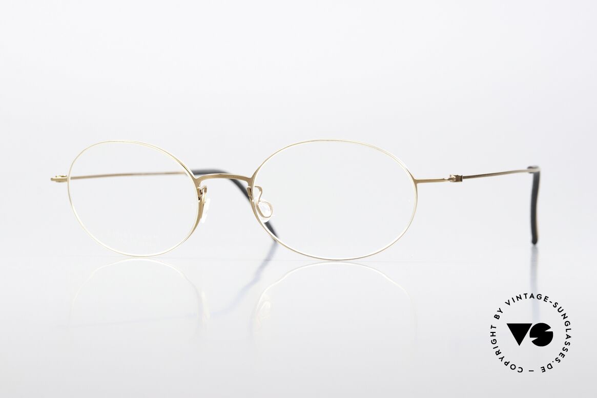 Lindberg 5503 Thintanium Dünne Titanium Brille Oval, ovale Lindberg Thintanium Brille, M. 5503, Gr. 50/19, Passend für Herren und Damen