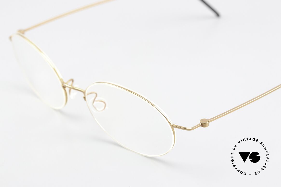 Lindberg 5503 Thintanium Dünne Titanium Brille Oval, sehr leicht und bequem & dennoch robust und flexibel, Passend für Herren und Damen