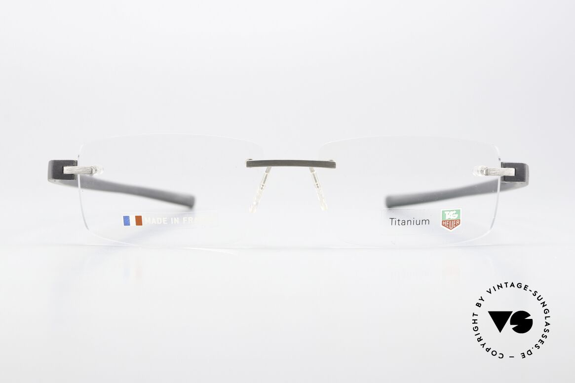 Tag Heuer 3941 Reflex Herren Luxusbrille Von 2004, eine extrem sportliche Randlosbrille für Herren, Passend für Herren