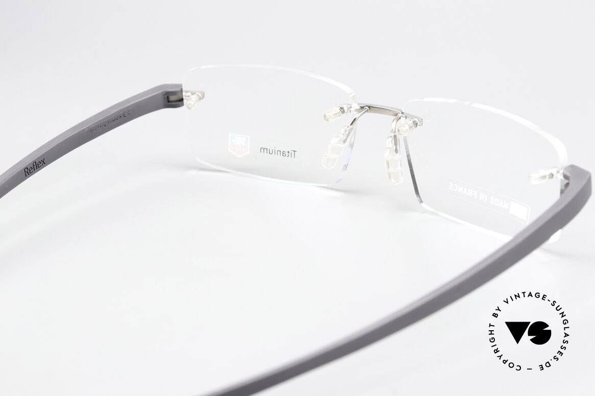 Tag Heuer 3941 Reflex Herren Luxusbrille Von 2004, ungetragene vintage Rarität (made in FRANCE), Passend für Herren