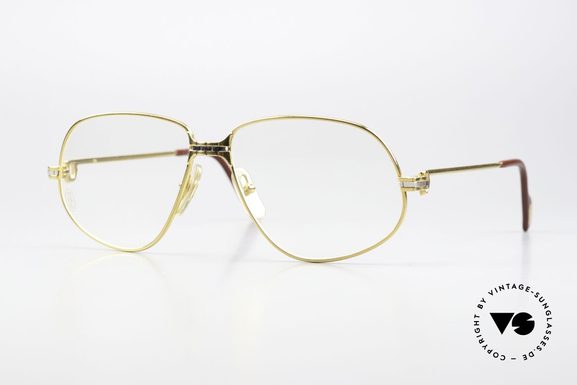 Cartier Panthere G.M. - M Vintage Brille 1988 Luxus, Cartier Panthère = der berühmte Panther von CARTIER, Passend für Herren