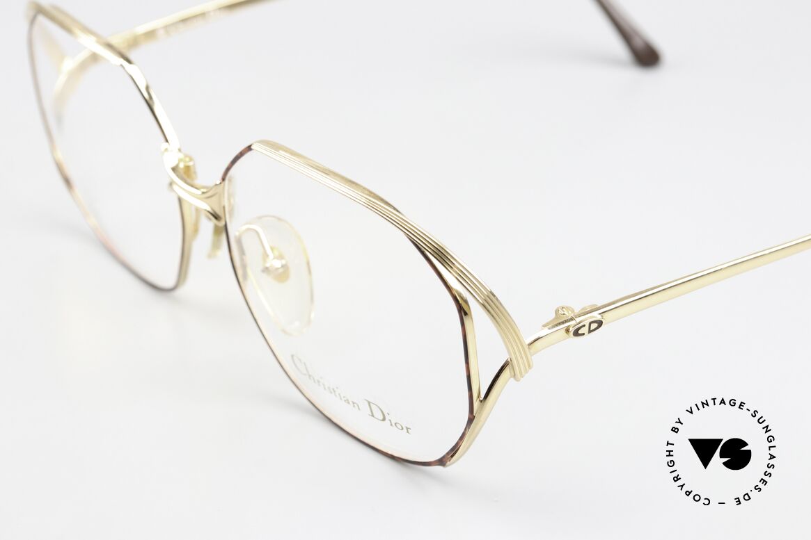 Christian Dior 2476 80er Brille Vergoldet Ladies, ungetragen (wie alle unsere Dior Designer-Stücke), Passend für Damen