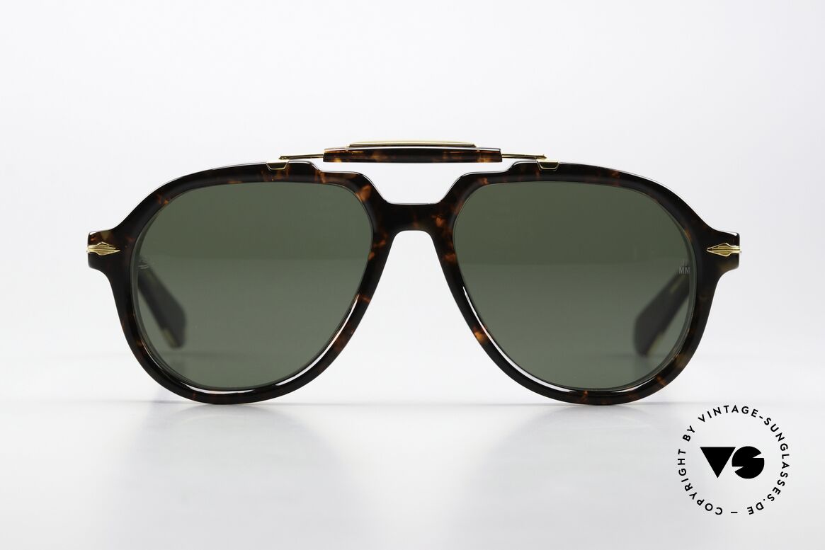 Jacques Marie Mage Senna 1991 Hommage an Ayrton Senna, streng limitierte JMM Sonnenbrille in Größe 57-17, Passend für Herren