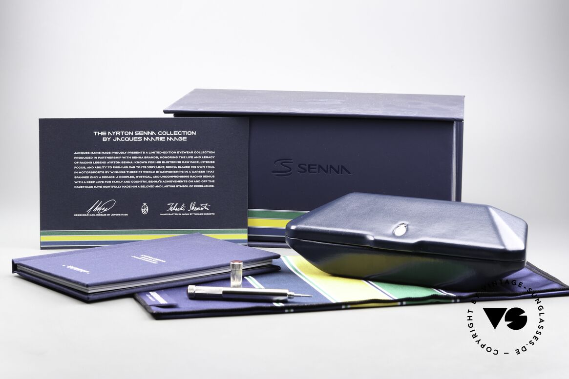 Jacques Marie Mage Senna 1991 Hommage an Ayrton Senna, Größe: large, Passend für Herren