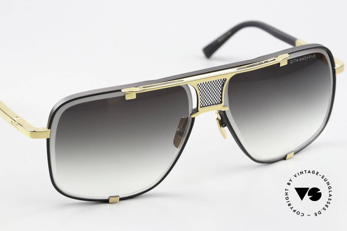 DITA Mach Five Titanium Brille X Large Size, eine Kombination aus Luxus & "Los Angeles Lifestyle", Passend für Herren