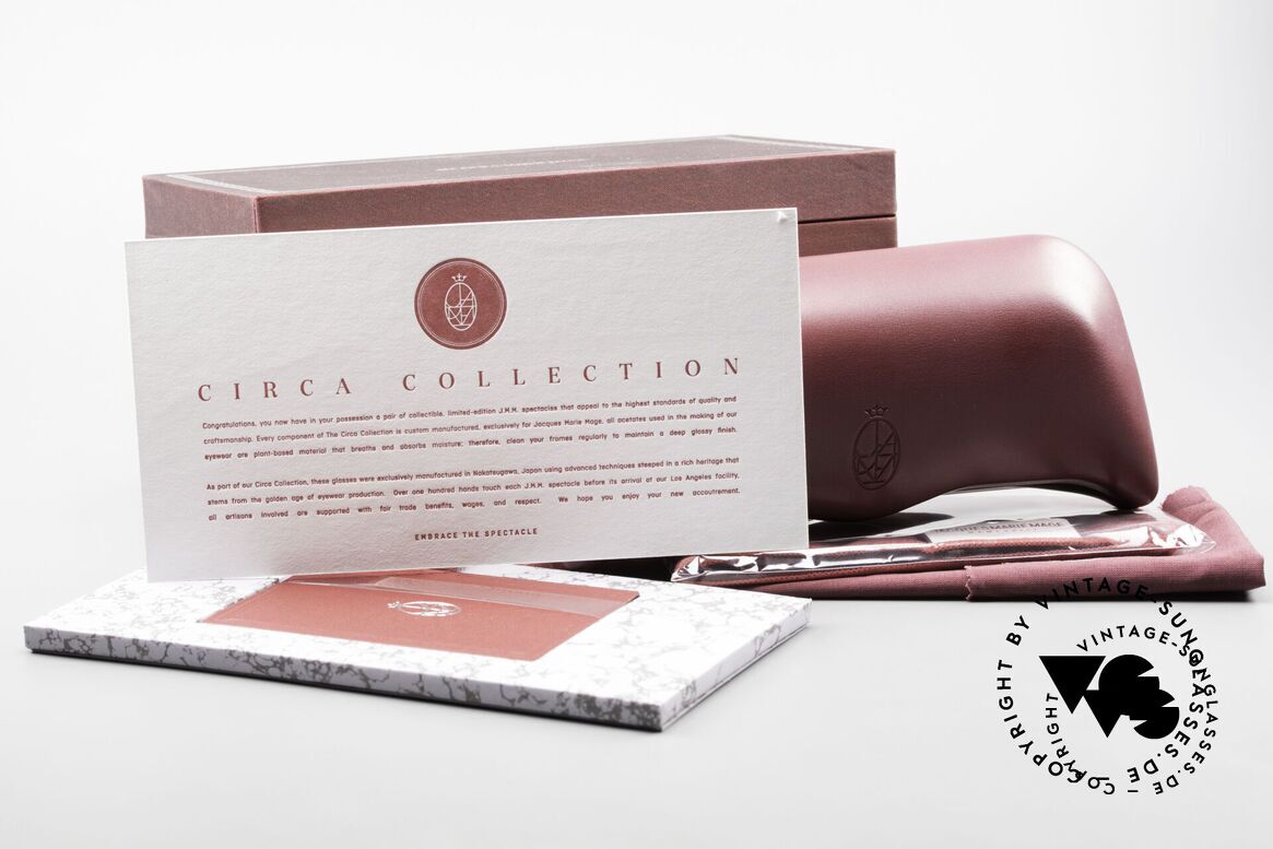 Jacques Marie Mage Silverton Randlose JMM Sammlerbrille, Größe: large, Passend für Herren