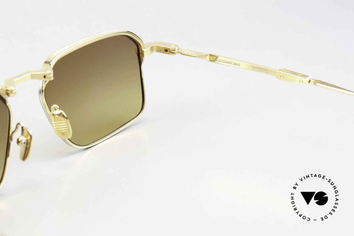 Jacques Marie Mage Koenig Faltbare Titan Sonnenbrille, stilvoller und besser geht's nicht (muss man fühlen!), Passend für Herren und Damen