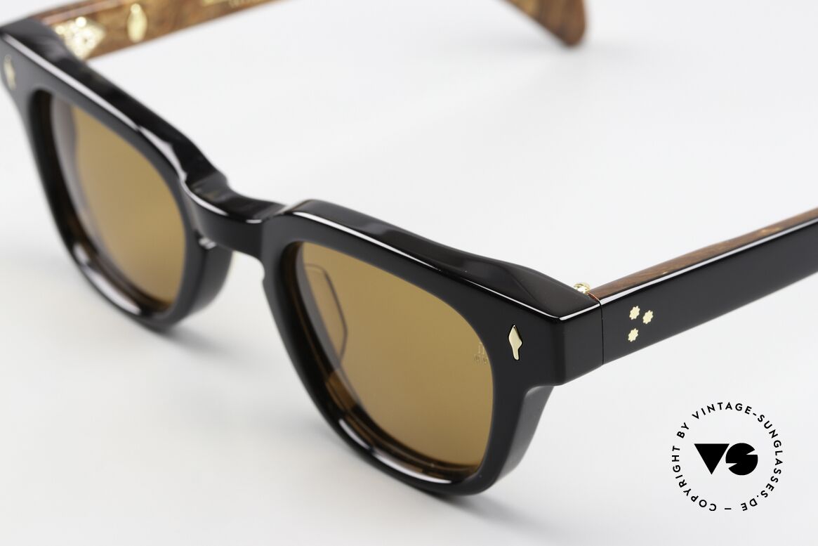 Jacques Marie Mage Julien Massive Azetat Sonnenbrille, weltweit nur 450 Stück (bereits eine Sammlerbrille), Passend für Herren und Damen