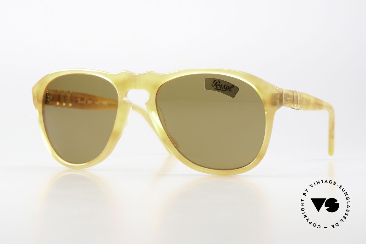 Persol 649/3 Ratti Sport Steve McQueen Vintage Brille, alte Persol Ratti vintage Sonnenbrille von 1985, Passend für Herren und Damen