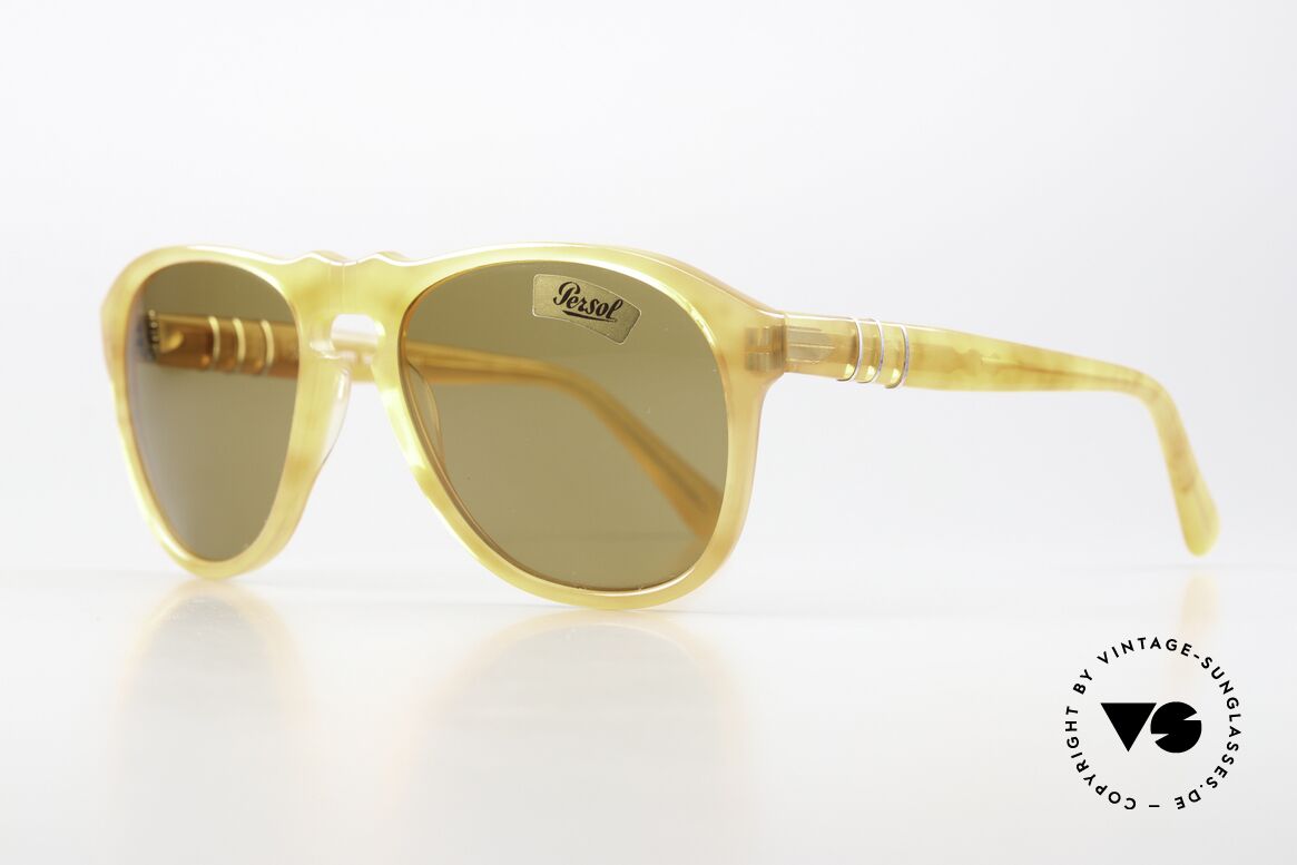 Persol 649/3 Ratti Sport Steve McQueen Vintage Brille, Modell 649 = das berühmteste Modell von Persol, Passend für Herren und Damen