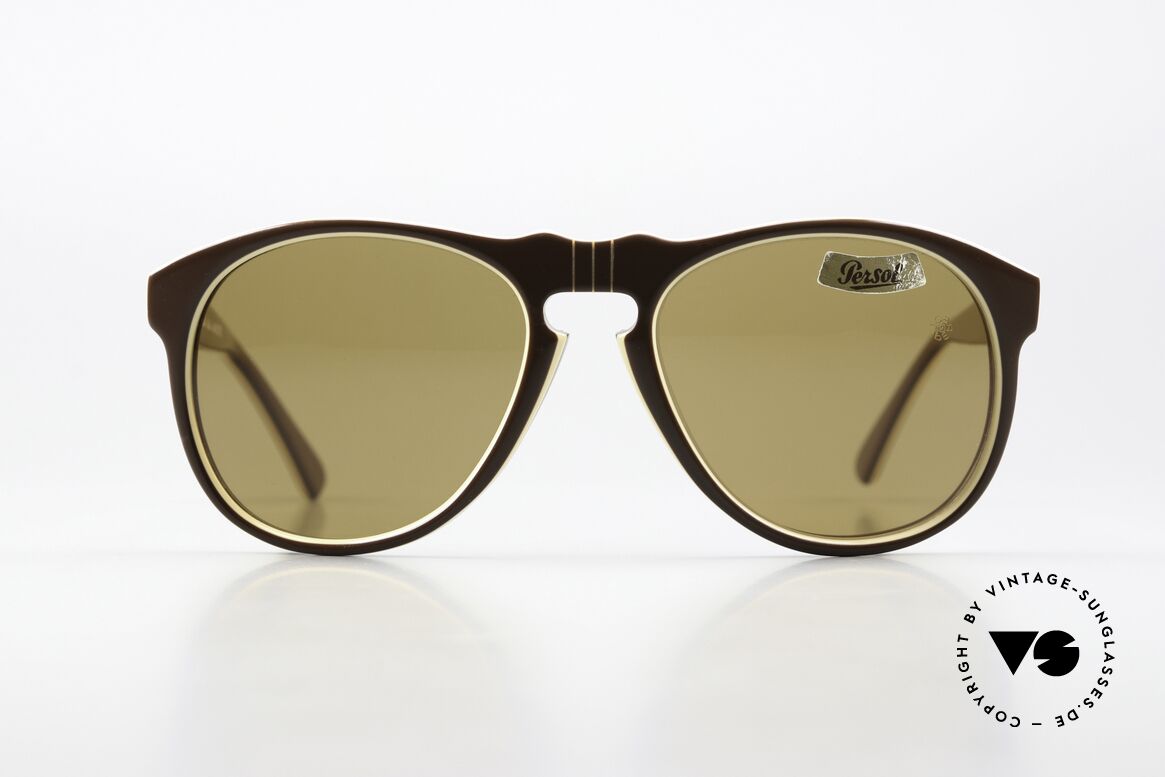 Persol 649/3 Ratti Sport Steve McQueen Sonnenbrille, alte Persol Ratti vintage Sonnenbrille von 1985, Passend für Herren