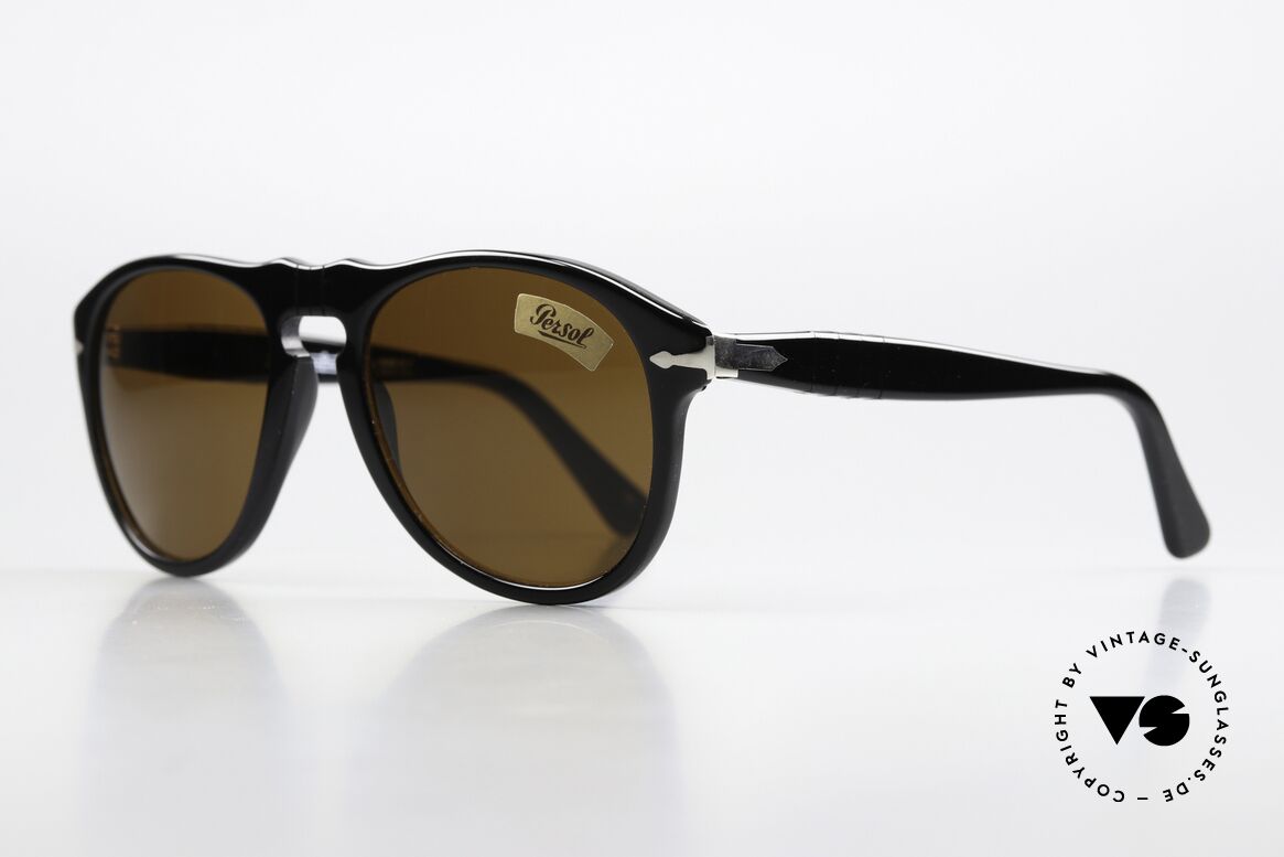 Persol 649/3 Ratti Sport Meflecto System 80er Brille, Modell 649 = das berühmteste Modell von Persol, Passend für Herren