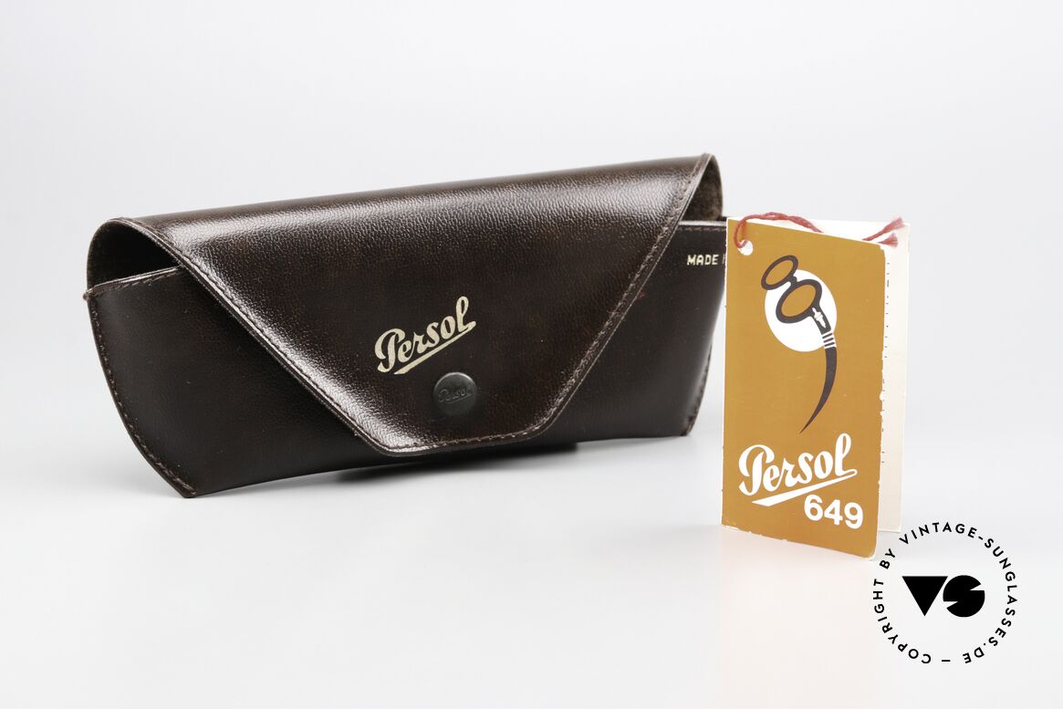 Persol 649/3 Ratti Sport Meflecto System 80er Brille, ungetragenes Einzelstück in Größe 3 (54mm Gläser), Passend für Herren