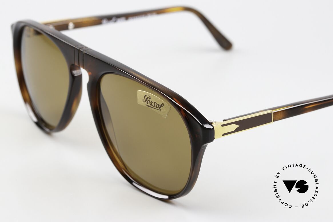 Persol Manager 100 Ratti Vergoldete Brille Von 1987, absolutes Top-Produkt in Design sowie in Verarbeitung, Passend für Herren