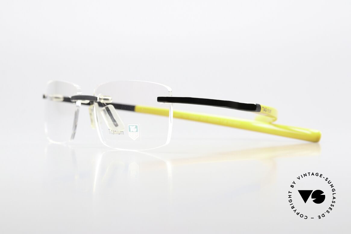 Tag Heuer 0304 Reflex Reflex Metallic Temples, preisgekrönte Reflex Metallic "Racing" Bügel!, Passend für Herren