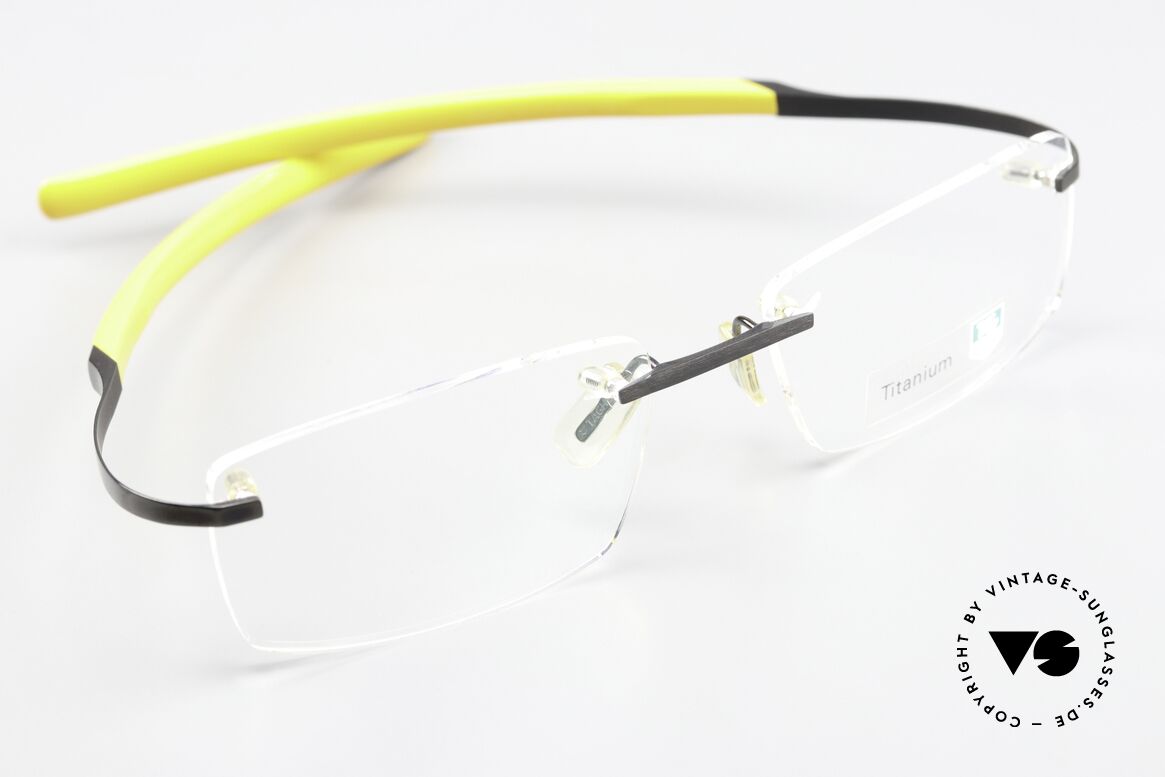 Tag Heuer 0304 Reflex Reflex Metallic Temples, sportlicher und luxuriöser Lifestyle für Männer, Passend für Herren