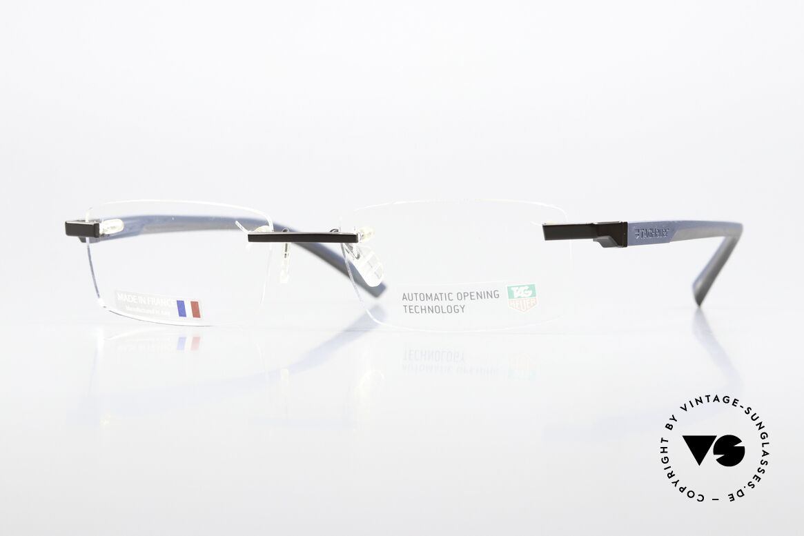 Tag Heuer 0842 Automatic Auto Opening Technology, Tag Heuer Brille Mod. 0842, col. 008, Gr. 54-18, Passend für Herren
