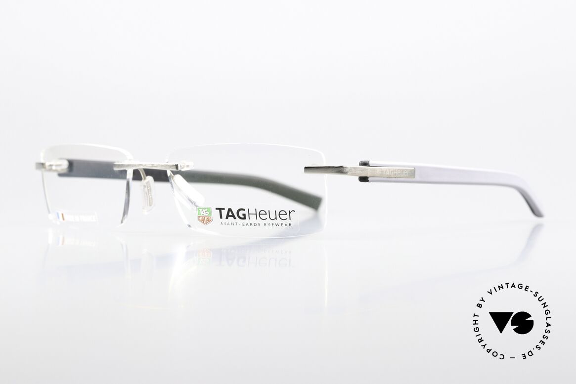 Tag Heuer 8109 Trends Palladium Grau Von 2010, Palladium Front mit Bügel in dunkel- u. hellgrau, Passend für Herren Tag Heuer 8109 Trends Palladium Grau Von 2010, Palladium Front mit Bügel in dunkel- u. hellgrau, Passend für Herren