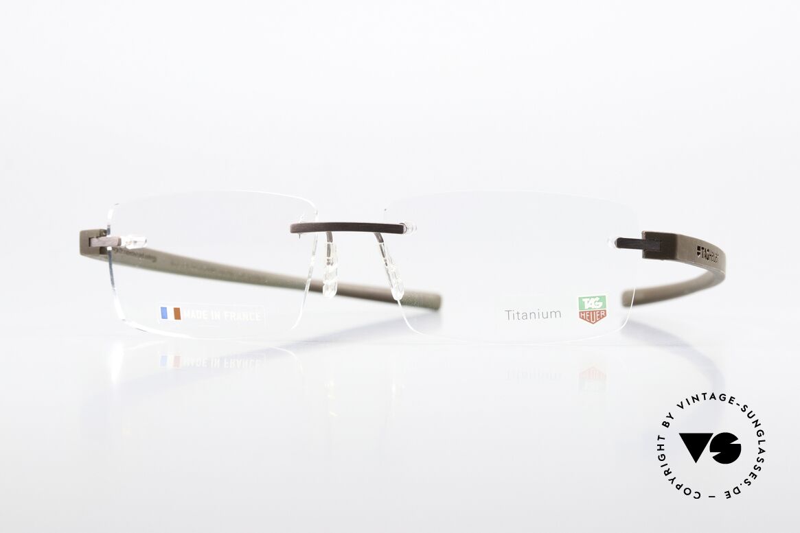 Tag Heuer 3941 Reflex Sportliche Brille Chocolat, Tag Heuer Brille TH 3941, color 009, Gr. 56-16, Passend für Herren Tag Heuer 3941 Reflex Sportliche Brille Chocolat, Tag Heuer Brille TH 3941, color 009, Gr. 56-16, Passend für Herren