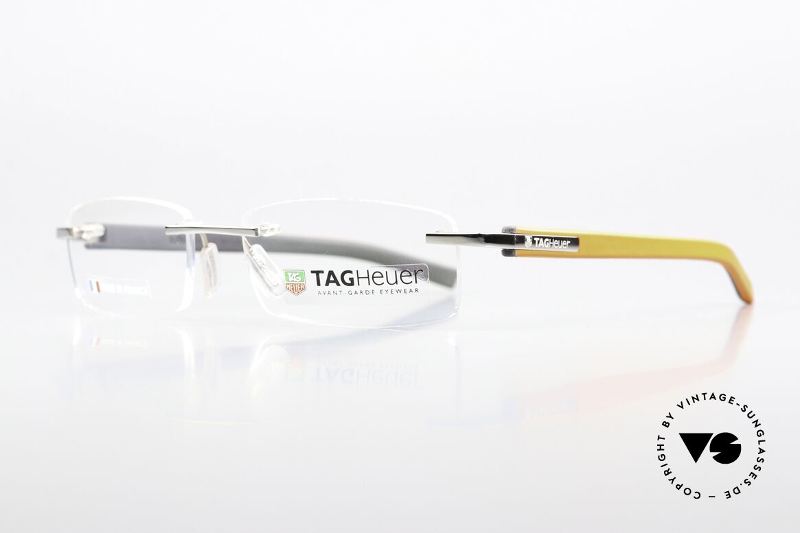 Tag Heuer 8108 Trends Palladium Orange Grau 2009, Palladium Front; Bügel in orange und dunkelgrau, Passend für Herren Tag Heuer 8108 Trends Palladium Orange Grau 2009, Palladium Front; Bügel in orange und dunkelgrau, Passend für Herren