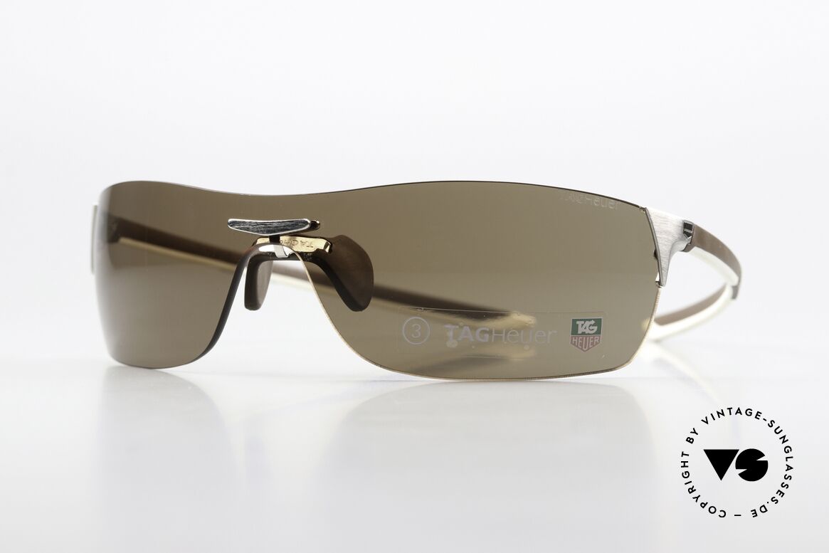 Tag Heuer 5505 Reflex Racing Panorama Brille 2007, Tag Heuer Brille TH 5505, color 206, Gr. 66-00, Passend für Herren Tag Heuer 5505 Reflex Racing Panorama Brille 2007, Tag Heuer Brille TH 5505, color 206, Gr. 66-00, Passend für Herren