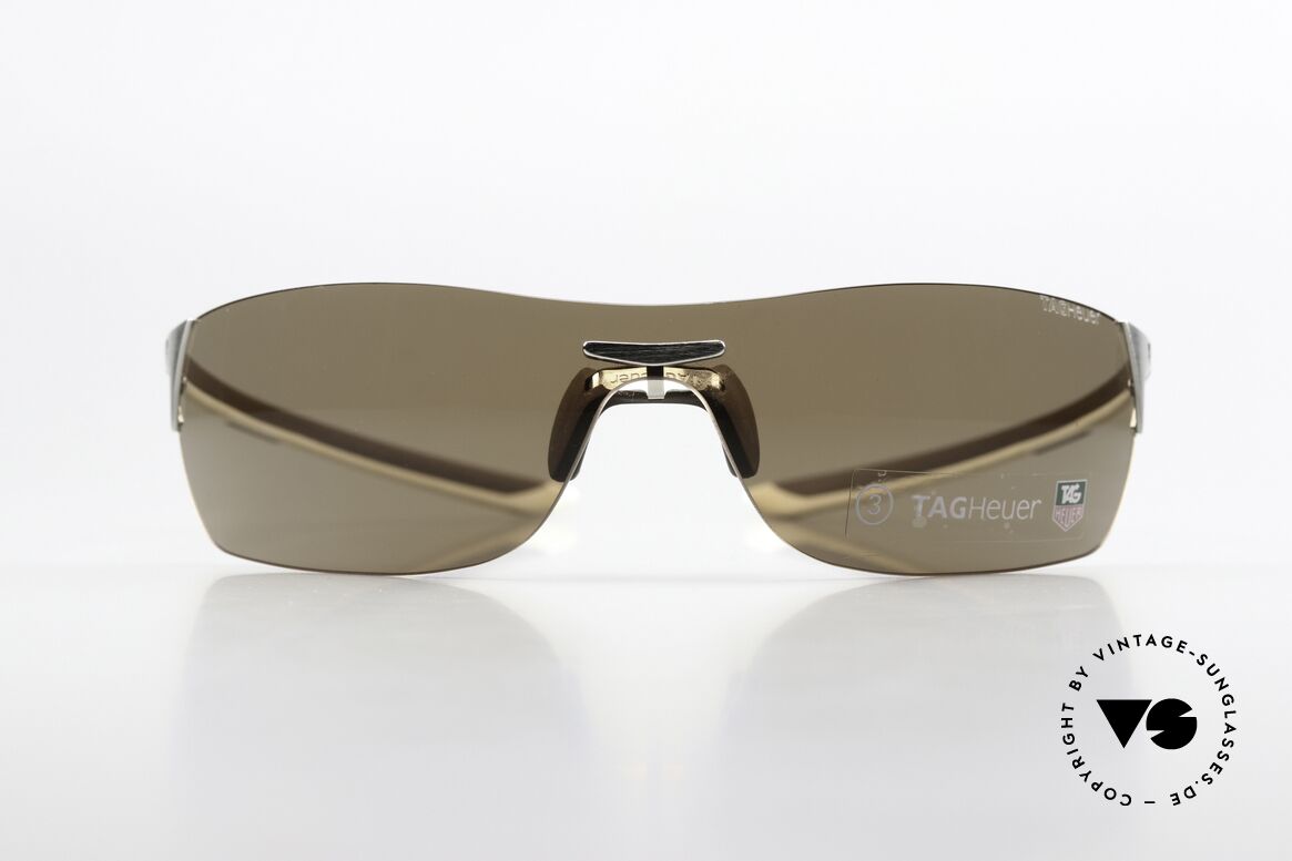 Tag Heuer 5505 Reflex Racing Panorama Brille 2007, eine extrem sportliche Sonnenbrille für Herren, Passend für Herren Tag Heuer 5505 Reflex Racing Panorama Brille 2007, eine extrem sportliche Sonnenbrille für Herren, Passend für Herren