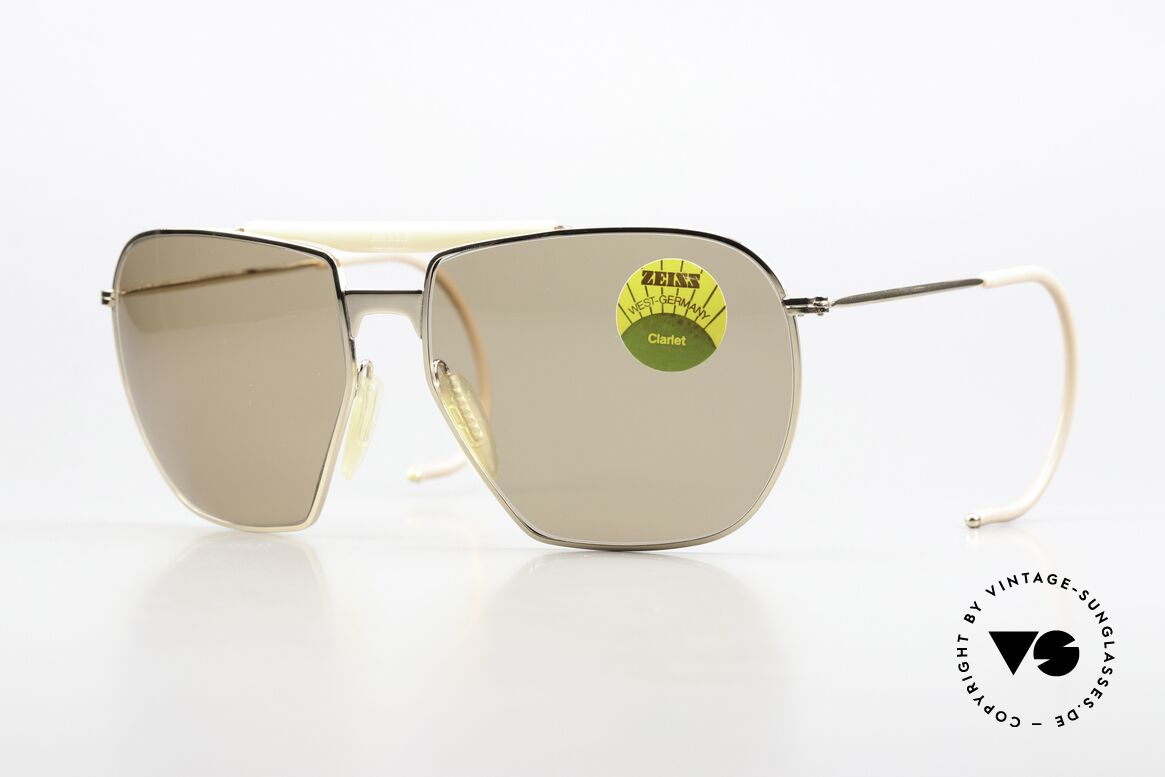 Zeiss 9918 XLarge 80er Sonnenbrille Sport, rare Zeiss Competition Sonnenbrille von 1981, Passend für Herren