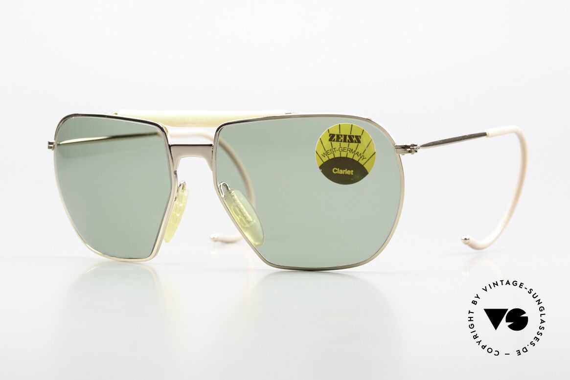 Zeiss 9918 Competition Serie Von 1981, rare Zeiss Competition Sonnenbrille von 1981, Passend für Herren