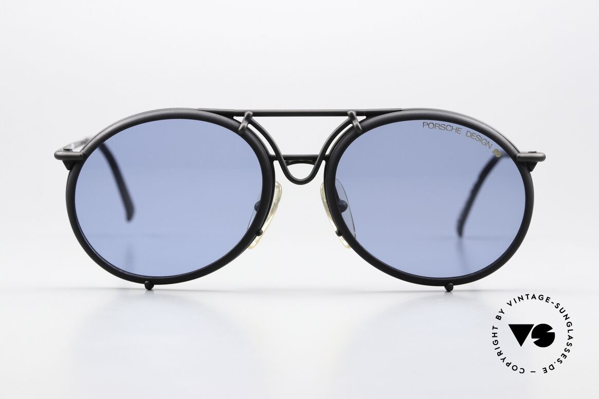 Porsche 5661 Geniale 4 in 1 Sonnenbrille, Modell 5661 in großer Ausführung (Größe 54-16, 140), Passend für Herren und Damen