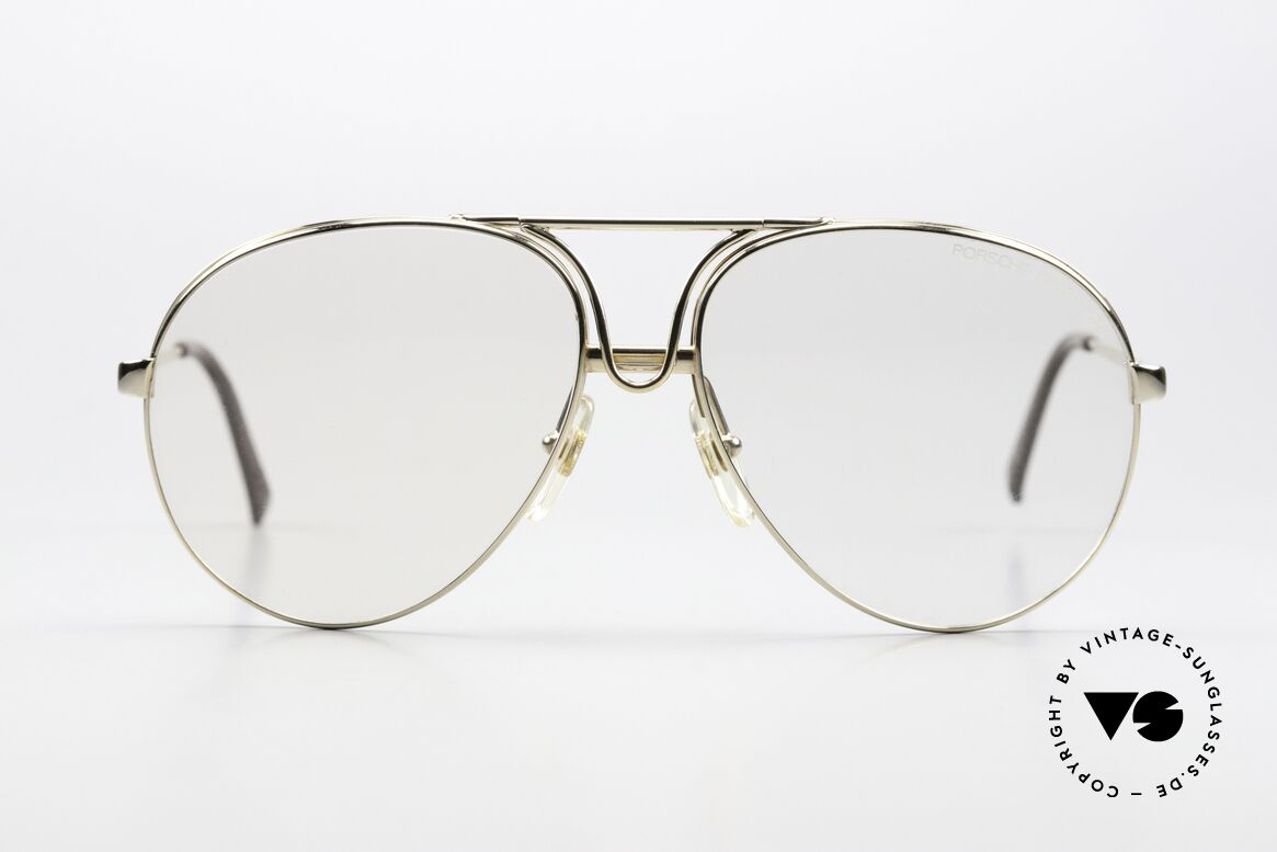 Porsche 5657 90er Brille Mit Wechselfront, ungetragenes 90er Original in LARGE 60/15 Größe, Passend für Herren und Damen