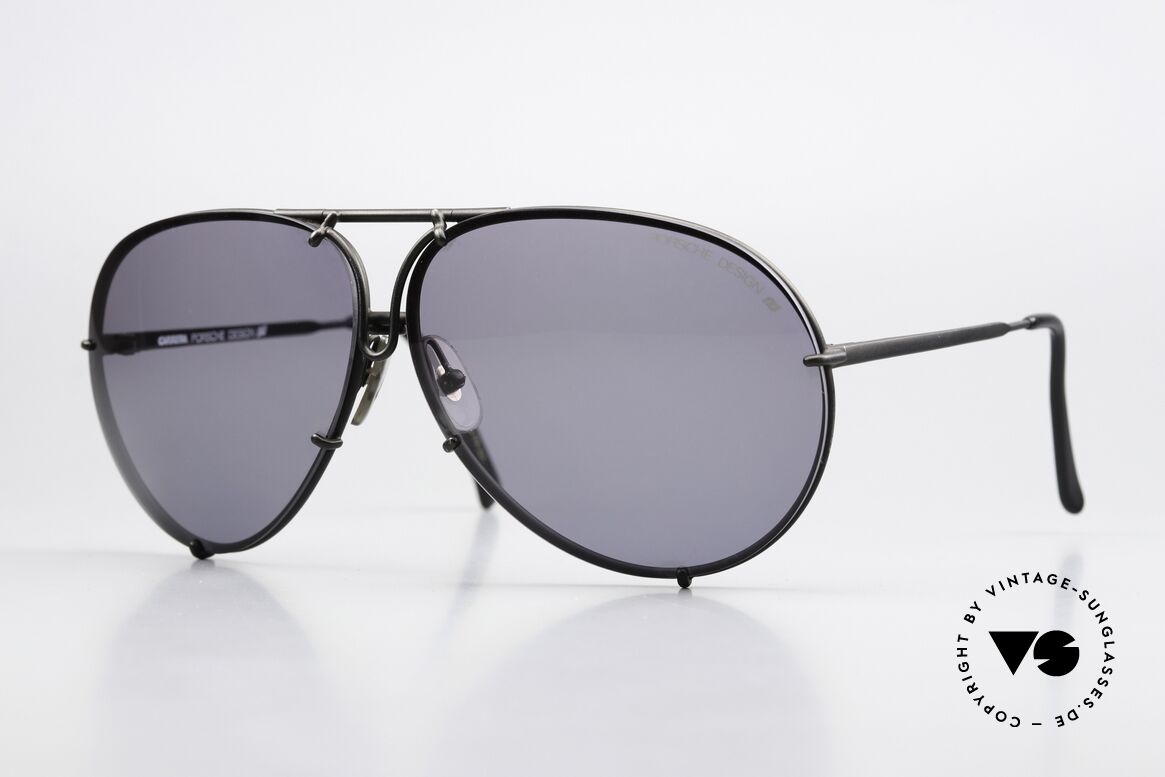 Porsche 5621 XL Sonnenbrille Von 1987, ungetragen, 2 Paar Wechselgläser & mit Porsche Etui, Passend für Herren Porsche 5621 XL Sonnenbrille Von 1987, ungetragen, 2 Paar Wechselgläser & mit Porsche Etui, Passend für Herren