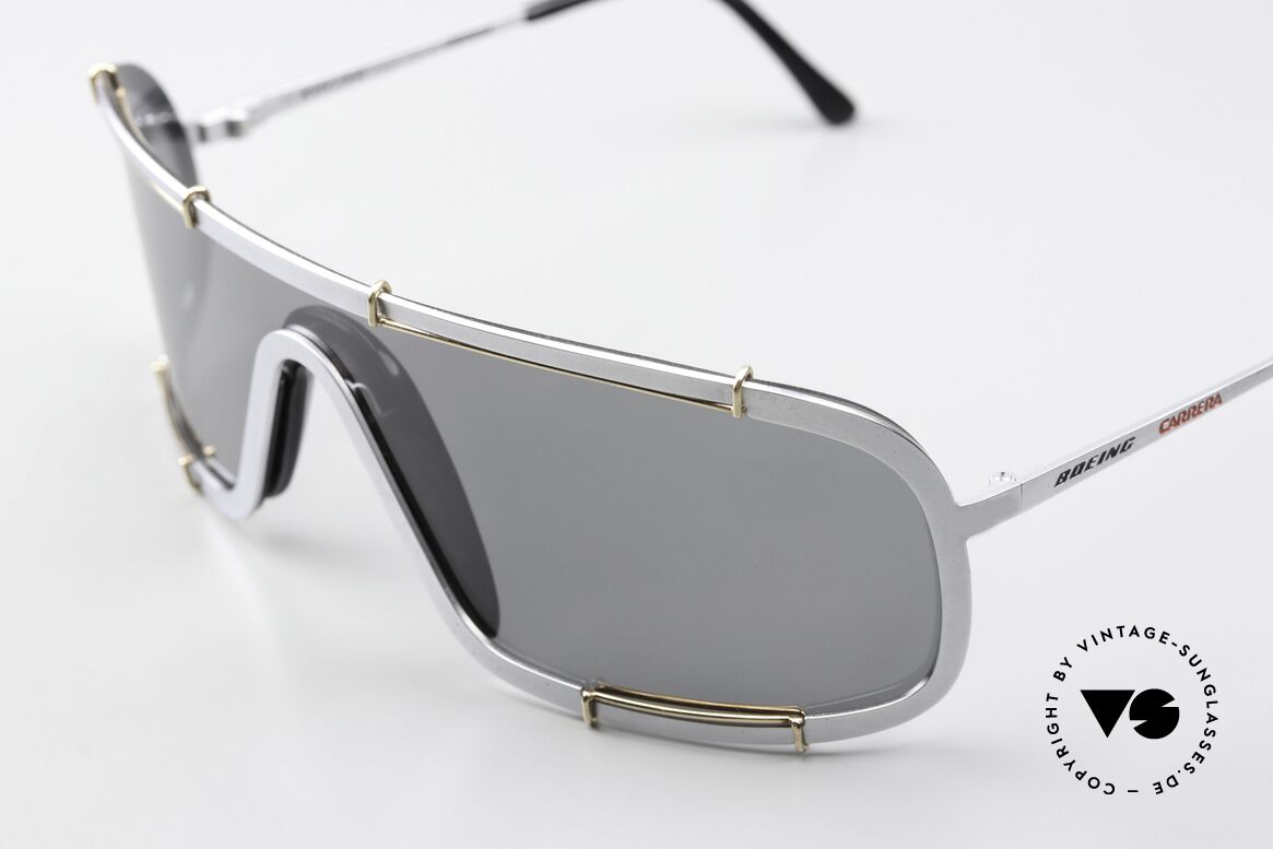 Boeing 5708 Panorama Sonnenbrille 80er, ungetragene Rarität; Lieferung in einem Carrera Etui, Passend für Herren Boeing 5708 Panorama Sonnenbrille 80er, ungetragene Rarität; Lieferung in einem Carrera Etui, Passend für Herren