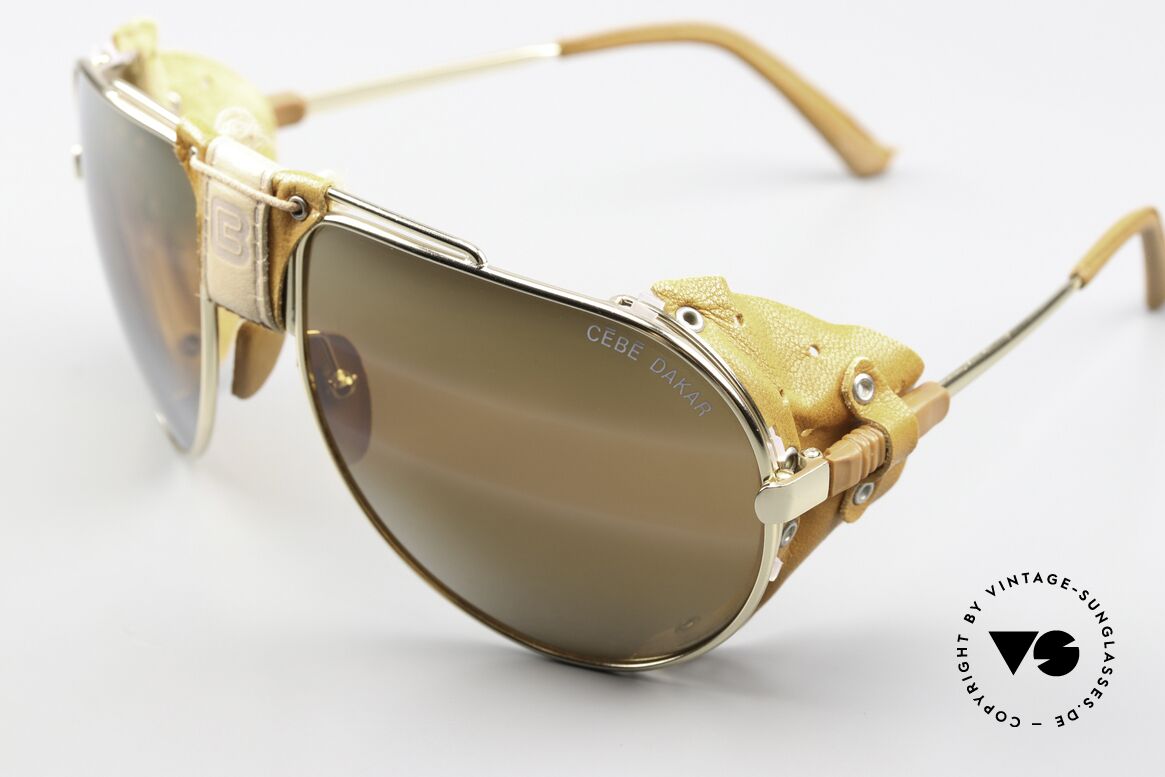 Cebe Dakar High-Tech Rennfahrer Brille, Spiegelgläser für extremste Sonneneinstrahlung, Passend für Herren