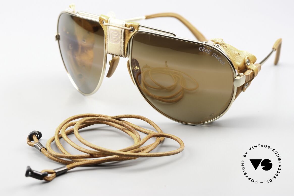 Cebe Dakar High-Tech Rennfahrer Brille, KEINE Retrobrille, sondern ein 30J. altes Original!, Passend für Herren Cebe Dakar High-Tech Rennfahrer Brille, KEINE Retrobrille, sondern ein 30J. altes Original!, Passend für Herren