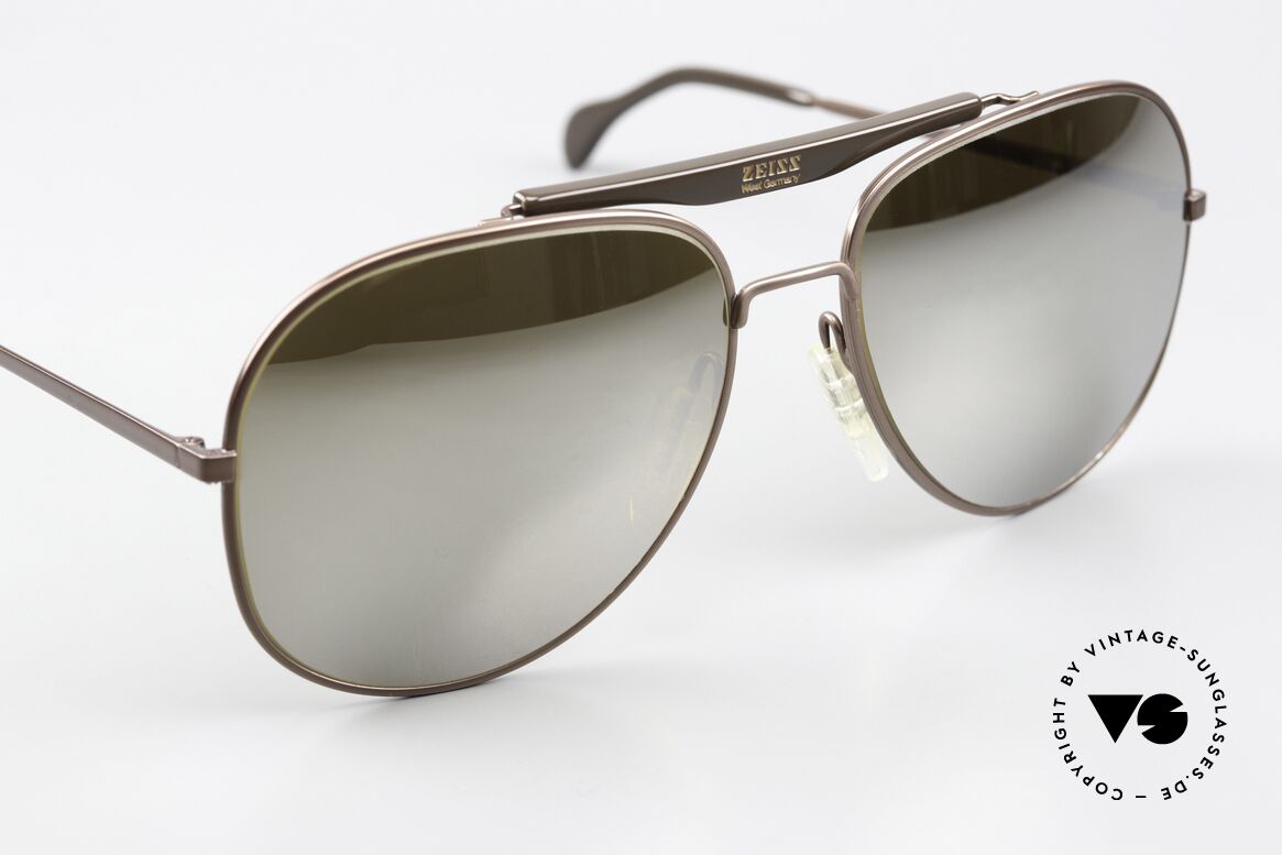 Zeiss 9337 Marty McFly Filmsonnenbrille, Sonnengläser sind braun-verspiegelt (wie im Film), Passend für Herren Zeiss 9337 Marty McFly Filmsonnenbrille, Sonnengläser sind braun-verspiegelt (wie im Film), Passend für Herren