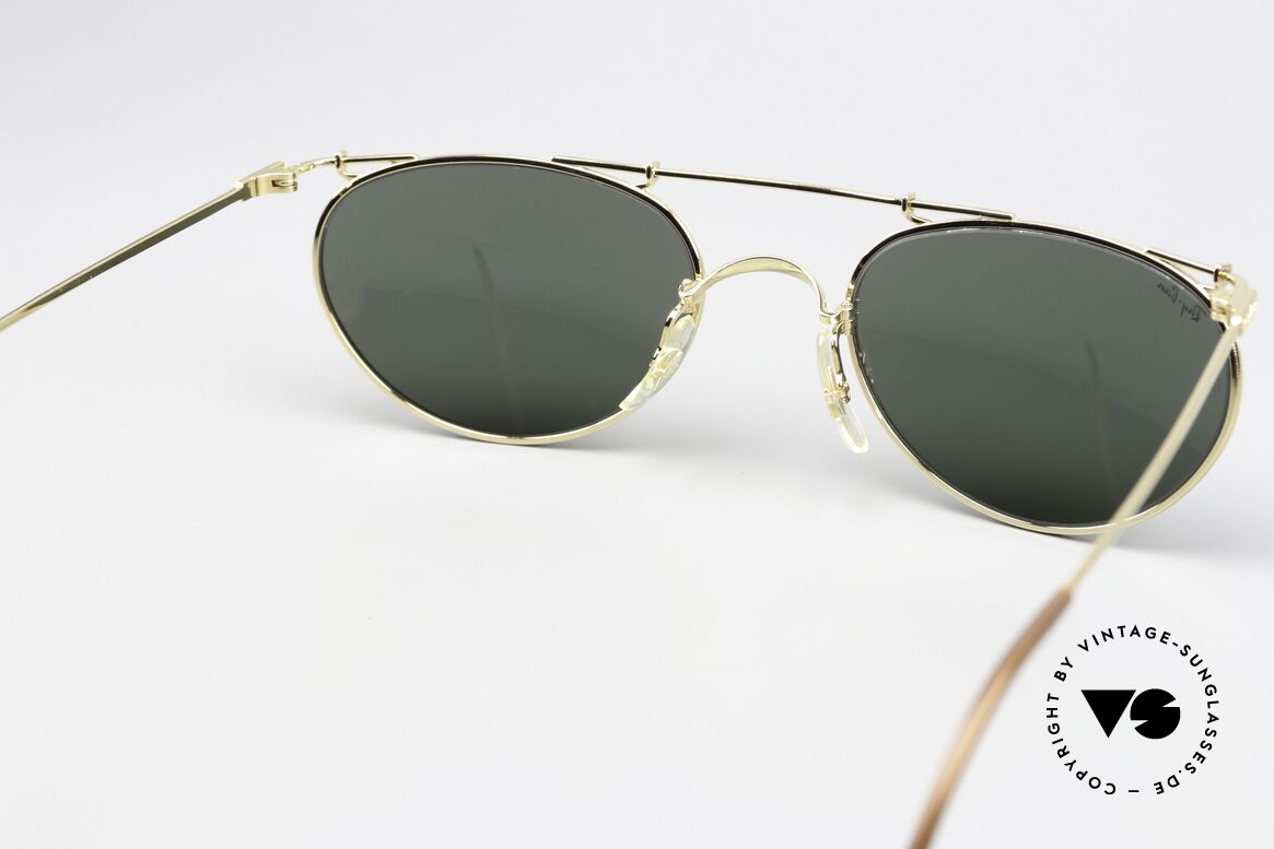 Ray Ban Deco Metals Oval B&L USA 90er Sonnenbrille, orig. Name: Deco Metal Oval, W1532, G-15, gold, Passend für Herren und Damen Ray Ban Deco Metals Oval B&L USA 90er Sonnenbrille, orig. Name: Deco Metal Oval, W1532, G-15, gold, Passend für Herren und Damen