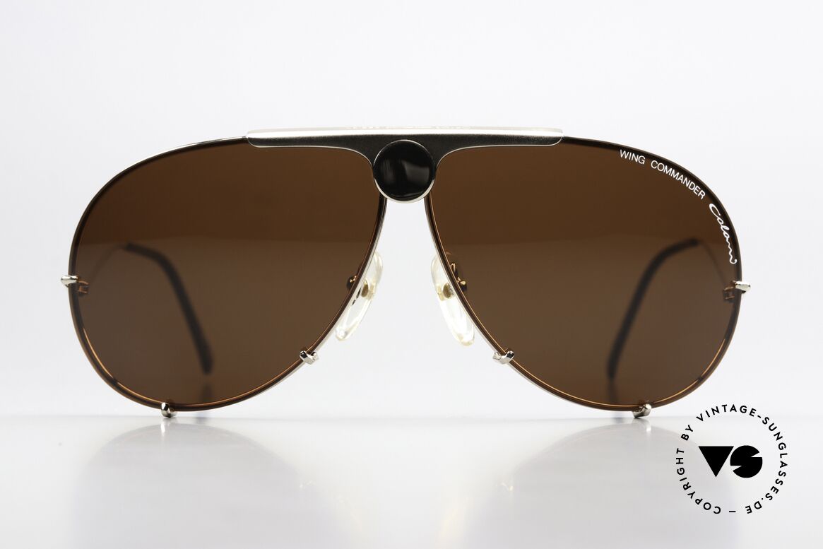 Colani 10-501 Wing Commander Aviator Brille, geschwungene Linien = typisch extravagant Colani, Passend für Herren Colani 10-501 Wing Commander Aviator Brille, geschwungene Linien = typisch extravagant Colani, Passend für Herren