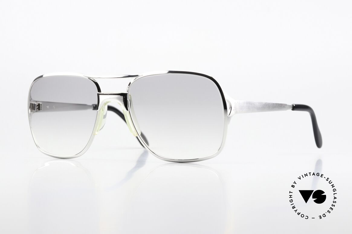 Metzler 7710 Helmut Kohl Vintage Brille, original METZLER Sonnenbrille aus den 80ern, Passend für Herren