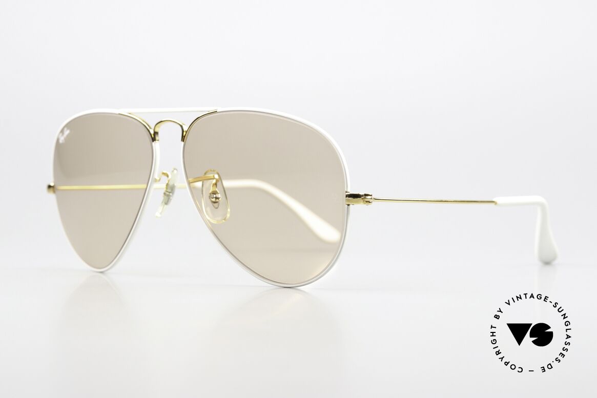 Ray Ban Large Metal Flying Colors Limited Edition, produziert in den 1970ern & 80ern v. Bausch&Lomb, Passend für Herren und Damen