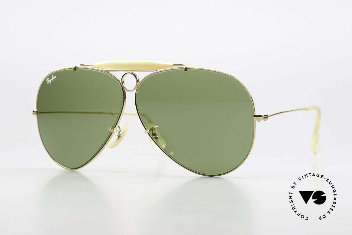 Ray Ban Shooter RB3 Bausch & Lomb Gläser, der Ray Ban Sonnenbrillen-Klassiker schlechthin, Passend für Herren Ray Ban Shooter RB3 Bausch & Lomb Gläser, der Ray Ban Sonnenbrillen-Klassiker schlechthin, Passend für Herren