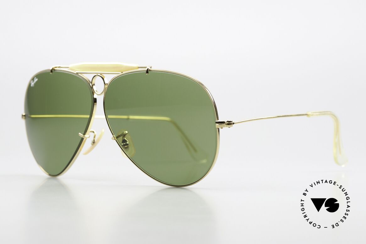 Ray Ban Shooter RB3 Bausch & Lomb Gläser, ein Original von Bausch & Lomb, made in U.S.A., Passend für Herren Ray Ban Shooter RB3 Bausch & Lomb Gläser, ein Original von Bausch & Lomb, made in U.S.A., Passend für Herren