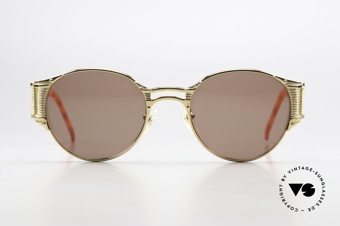 Jean Paul Gaultier 56-5105 90er Promi Sonnenbrille, tolle Designersonnenbrille mit vielen besonderen Details, Passend für Herren und Damen